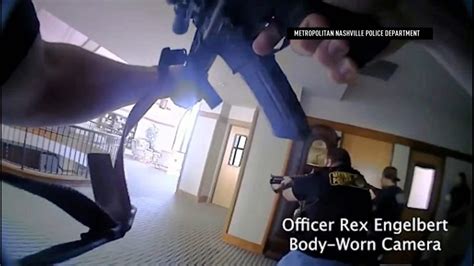 Officials release bodycam video from Nashville school shooting